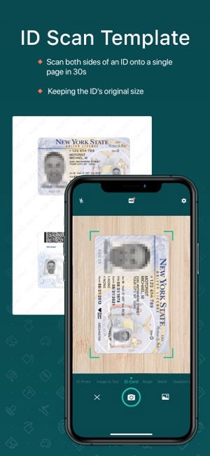 Dùng template để scan chính xác