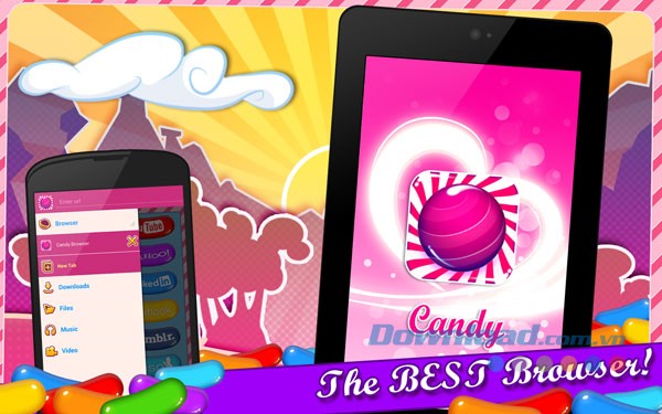 Candy Browser for Android