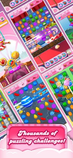 Candy Crush Saga là game xếp kẹo hấp dẫn với hàng nghìn màn đố thách thức
