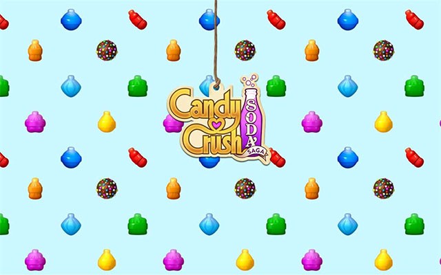 Hình nền kẹo ngọt từ game Candy Crush Saga