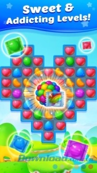 Candy Fever cho Android có nhiều cấp độ gây nghiện