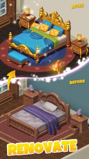 Cải tạo biệt thự trong game Candy Legend Manor Design