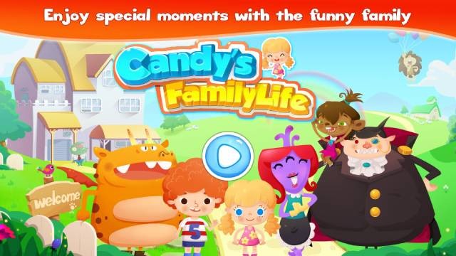 Các bạn nhỏ đã sẵn sàng tới thăm gia đình của Candy trong game Candy's Family Life?