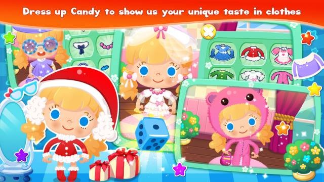 Mặc trang phục thật đẹp cho nàng công chúa nhỏ Candy