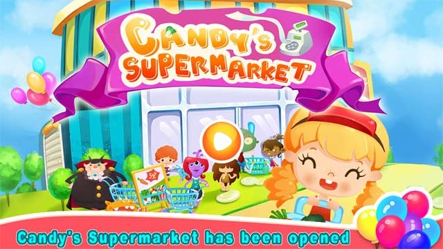 Game bé quản lý siêu thị vui nhộn - Candy's Supermarket