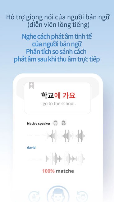 Hỗ trợ giọng nói của người bản ngữ