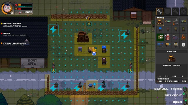 Khám phá thị trấn được tạo ngẫu nhiên, luôn thay đổi trong mỗi lượt chơi Cannibal Crossing game