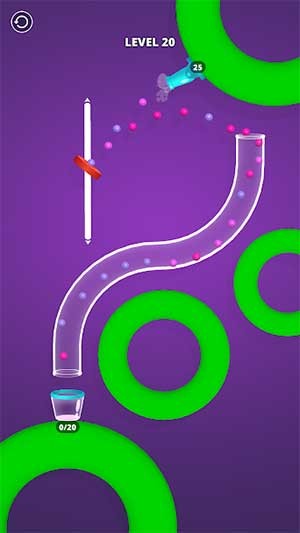 Di chuyển đĩa đỡ để bóng đi đúng hướng