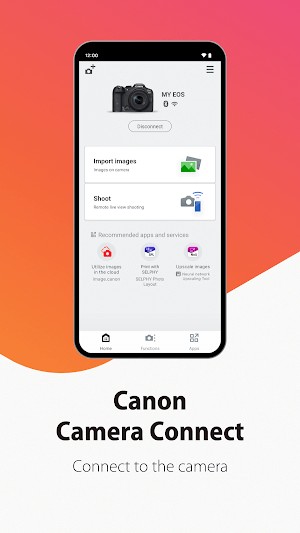 Canon Camera Connect cho Android là ứng dụng thú vị giúp bạn kết nối máy ảnh Canon với điện thoại