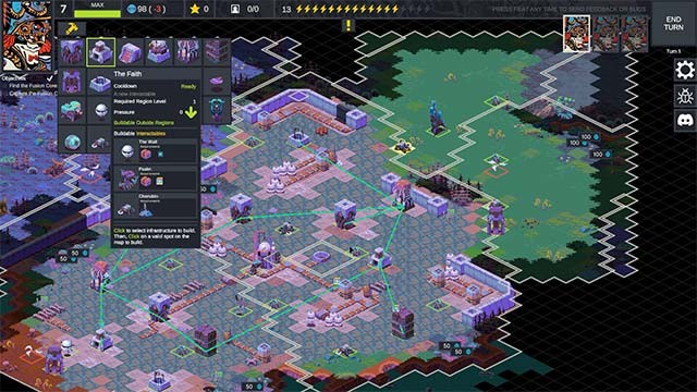 Xây dựng và mở rộng căn cứ trên hành tinh rộng lớn của Cantata