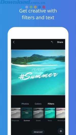 Tạo thiết kế đẹp với text