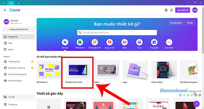 Hướng dẫn thêm chuyển động vào bản trình bày trên Canva