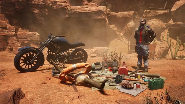 Trang bị vũ khí, thực phẩm, thuốc men... cho nhân vật để sẵn sàng chiến đấu và sống sót