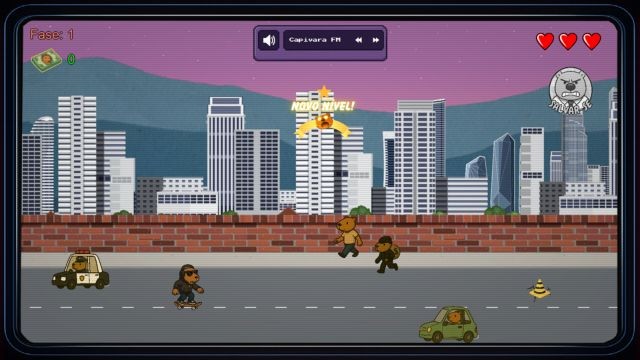 Nỗ lực thoát khỏi thế giới trò chơi hỗn loạn, đầy rẫy nguy hiểm của Capivara Zen game