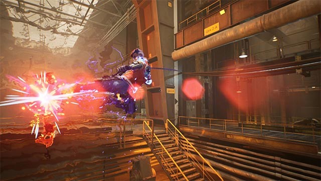 Kết hợp chặt chém cận chiến với bắn súng từ xa để tiêu diệt những kẻ phản diện