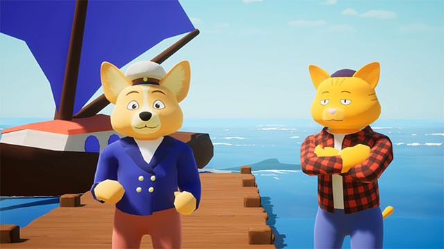 Chuyến thám hiểm được dẫn dắt bởi Thuyền trưởng Corgi và anh trai Lem