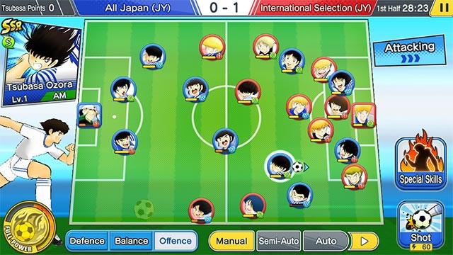 Captain Tsubasa: Dream Team là game bóng đá hấp dẫn trên PC