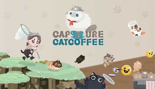 Capture Catcoffee là game quản lý quán cà phê mèo cực dễ thương
