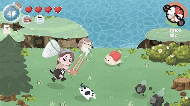 Đến vương quốc mèo để chiến đấu và bắt mèo về quán