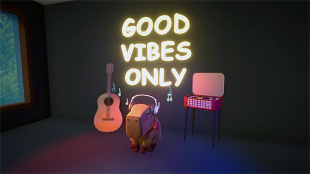 Cùng cô nàng streamer capybara tổ chức các buổi phát trực tiếp