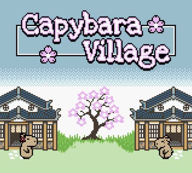 Capybara Village là game mô phỏng ngôi làng Capybara ấm cúng