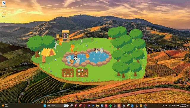 Capy's Hot Springs Haven là game mô phỏng dễ thương chạy trên desktop