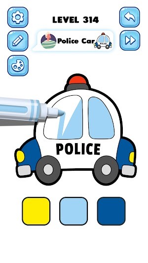 Một bộ sưu tập lớn các trang tô màu với hình minh họa tinh tế chủ đề ô tô