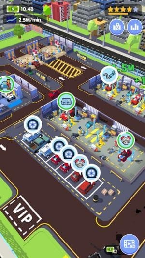 Quản lý xưởng sửa chữa xe hơi của bạn trong game Car Fix Tycoon