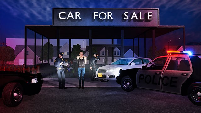 Khám phá mặt tối của Car For Sale Sim 2023 thông qua hệ thống Car Thief System mới