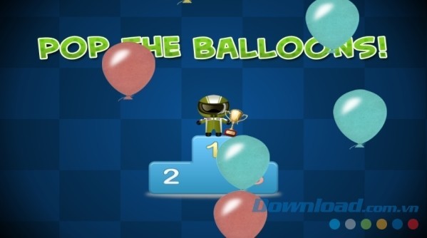 Màn nổ bong bóng đặc biệt Car Game for Toddlers Kids cho Android trao tặng các bé ở cuối trò chơi