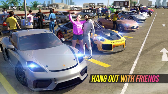 Tham gia các cuộc giao lưu xe cùng với bạn bè trong game Car Life