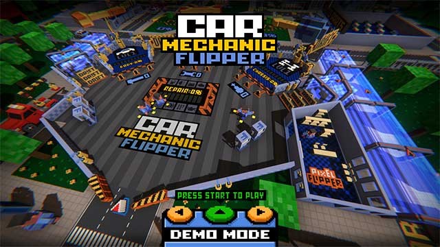 Car Mechanic Flipper là game pinball sáng tạo và độc đáo