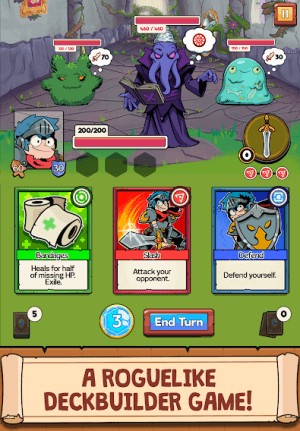 Card Guardians là một game xây dựng bộ bài roguelike thú vị