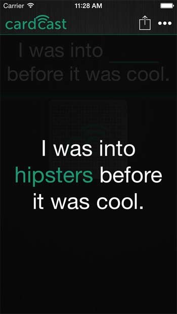 Cardcast là một lựa chọn tuyệt vời để nhiều người chơi với nhau