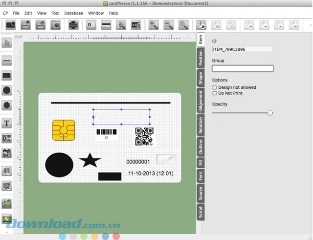 Hình ảnh CardPresso trên máy Mac