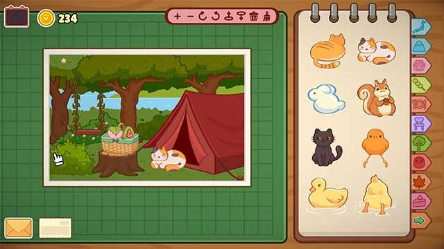 Carefully Stamped sẽ đưa bạn vào một không gian thư giãn đầy màu sắc