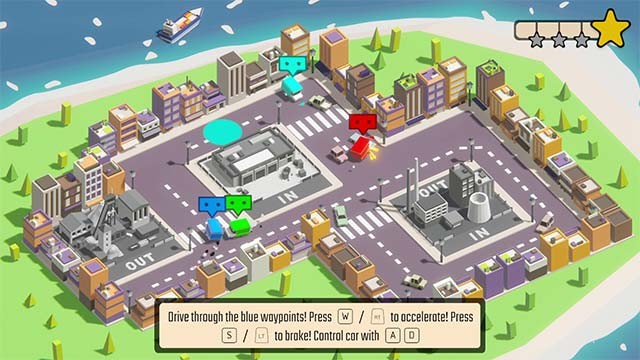 Car Go sở hữu lối điều khiển cổ điển, vừa hồi hộp vừa hoài cổ