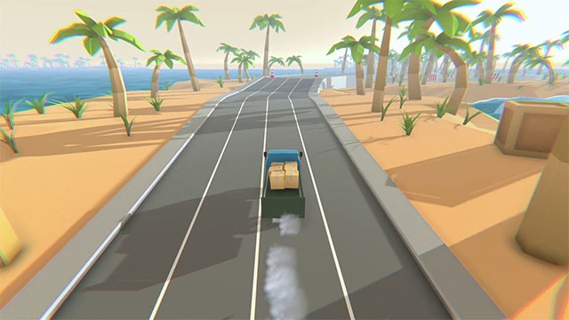 Cargo Truck Racer là game giả lập lái xe tải chở hàng hóa cồng kềnh trên nhiều cung đường khác nhau