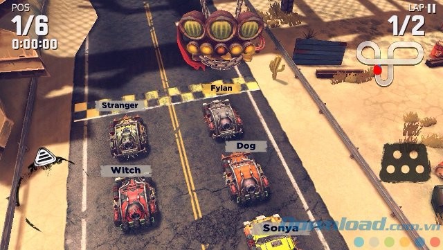 Đâm xe và tiêu diệt kẻ thù