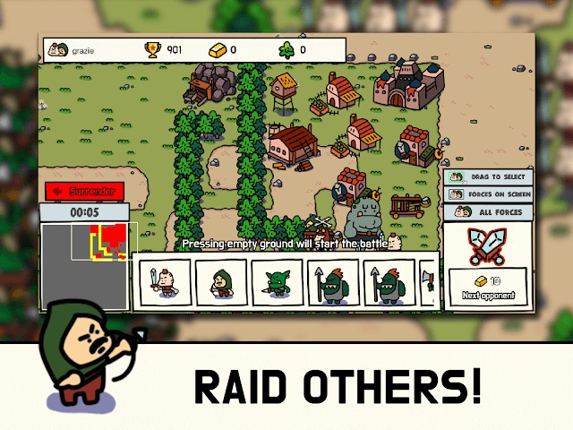 Đột kích các nhóm đối thủ khác