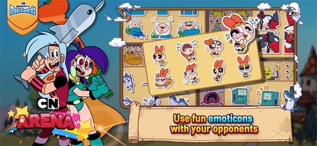 Sử dụng các biểu tượng cảm xúc thú vị với đối thủ của bạn