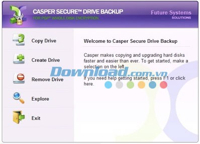Casper Secure Drive Backup