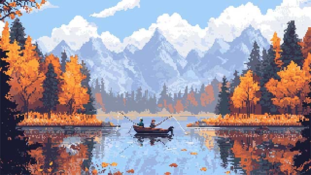 Cast n Chill là game câu cá thư giãn với đồ họa Pixel tuyệt đẹp