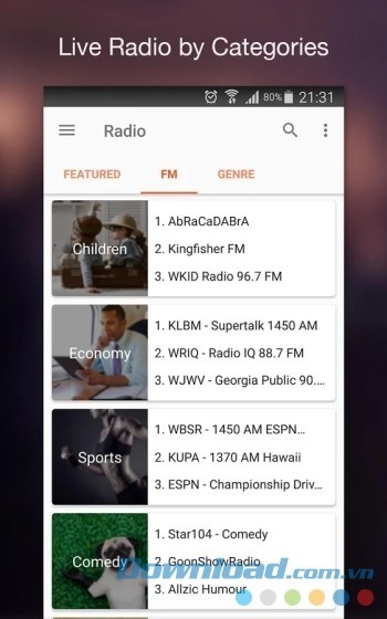 Nghe đài trực tuyến