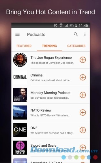 Thưởng thức những nội dung hot nhất trong mục trending