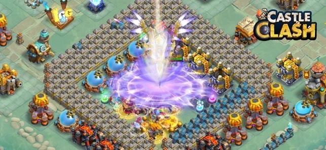 Xây dựng đế chế hùng mạnh, bất khả chiến bại trong Castle Clash iOS
