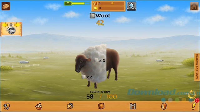 Làm nông trại và đi mỏ