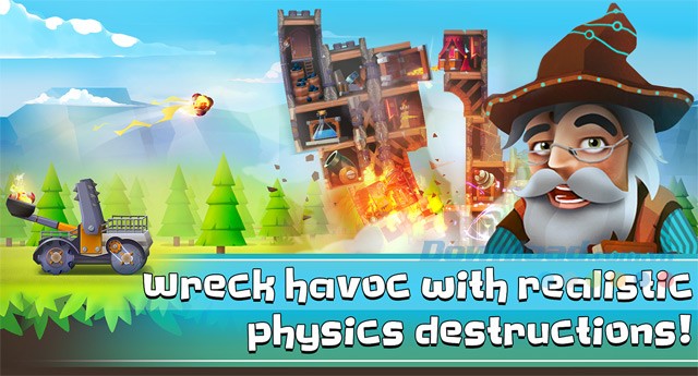 Giao diện game Castle Revenge cho iOS