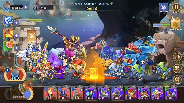 Đánh bại quái vật trùm ngày càng mạnh mẽ trong mỗi đợt