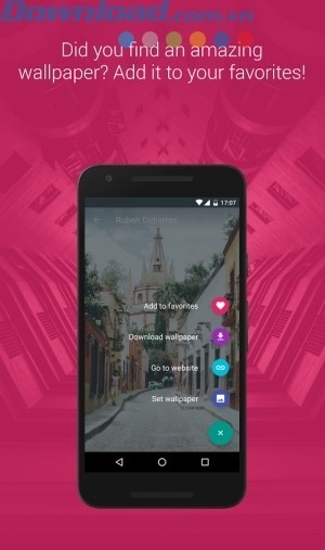 Chọn hình nền đẹp